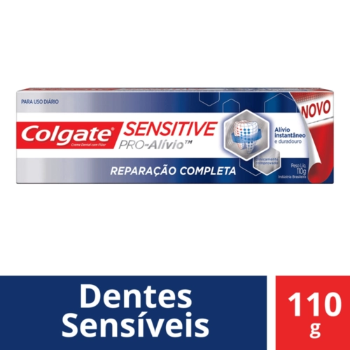 Creme Dental Colgate Sensitive Pró Alivio Reparação Completa 110G