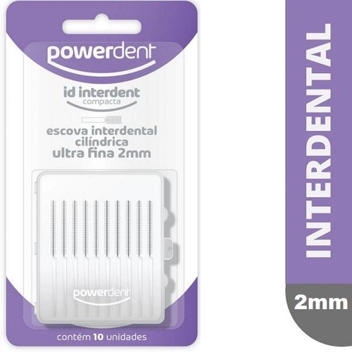 Escova Dental Powerdent Interdental 2Mm