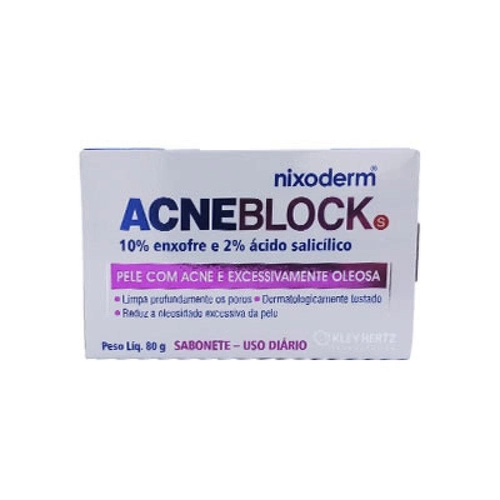 Acne Block S Sabonete 80G
