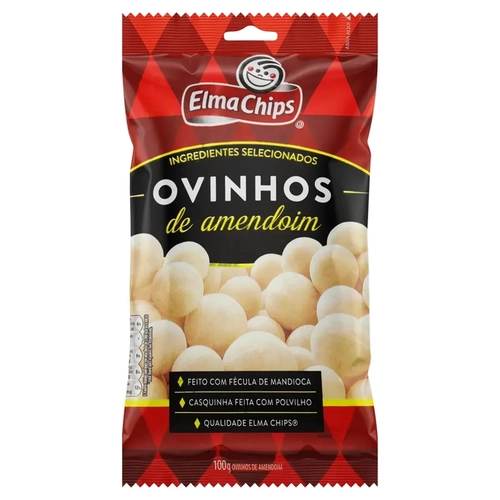 Chips Ovinho Amendoim 80G