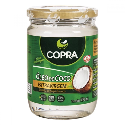 Oleo De Coco Extravirgem 500Ml