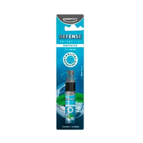 Spray Bucal Powerdent Defense Ice Menta 15Ml