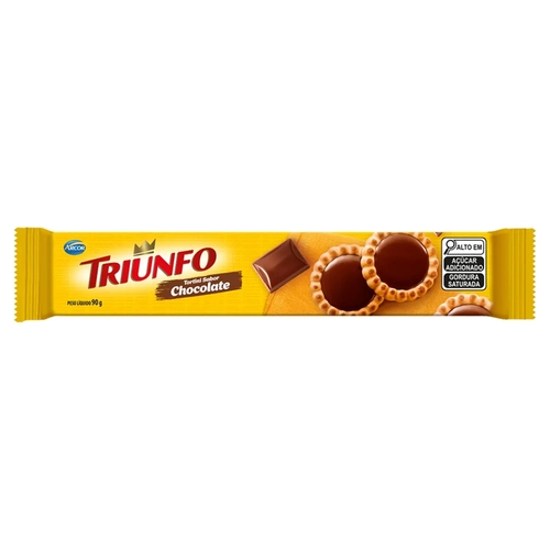 Biscoito Triunfo Tortini Chocolate 90G