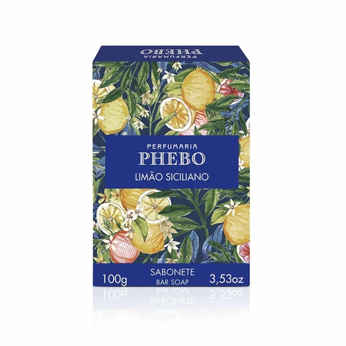 Sabonete em Barra Phebo Limão Siciliano 100G
