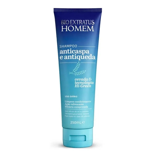 Shampoo Bio Extratus Anticaspa e Antiqueda Homem 250ml