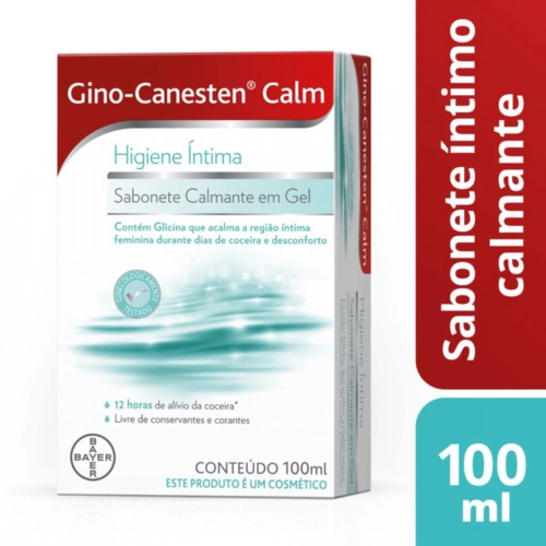 Gino Canesten Calm Sabonete 100Ml