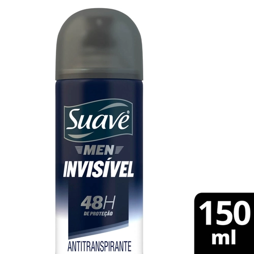 Desodorante Aerosol Suave Men Aerosol Invisible 150Ml
