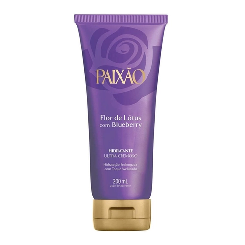 Loção Ultra Cremosa Deo Hidratante Paixão Flor De Lotus 200Ml