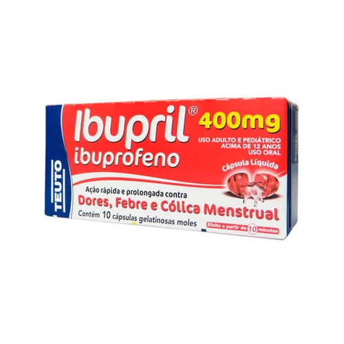Ibupril 400Mg 10Caps Gel