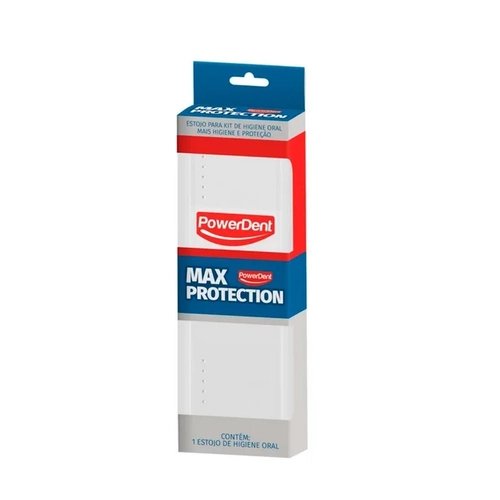 Estojo Dental Powerdent Max Porta Higiene Oral