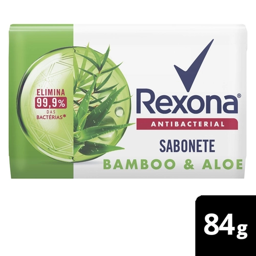 Sabonete em Barra Rexona Antibacterial Aloe Fresh 84G