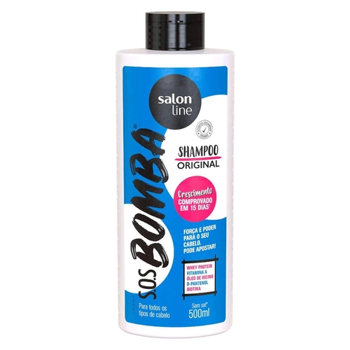 Shampoo S.O.S Bomba Original Salon Line 500Ml