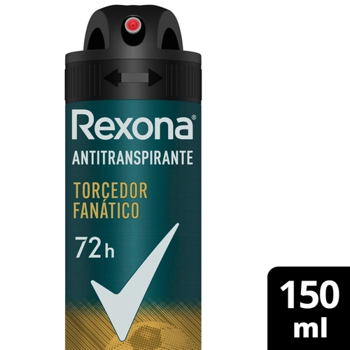 Desodorante Aerosol Rexona Men Torcedor Fanatico 150Ml