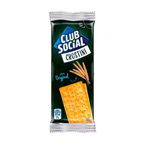 Biscoito Club Social Crostini Original 20G