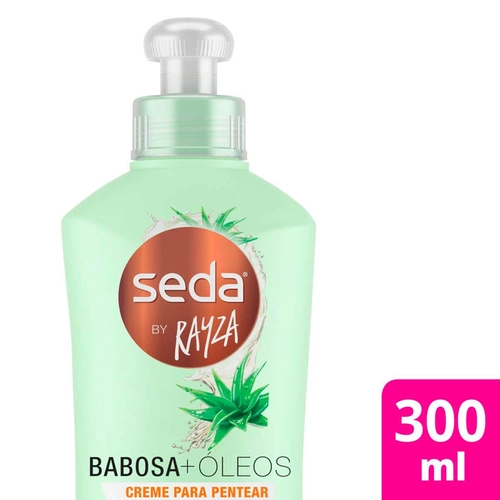 Creme Para Pentear Seda Babosa + Óleos 300ml