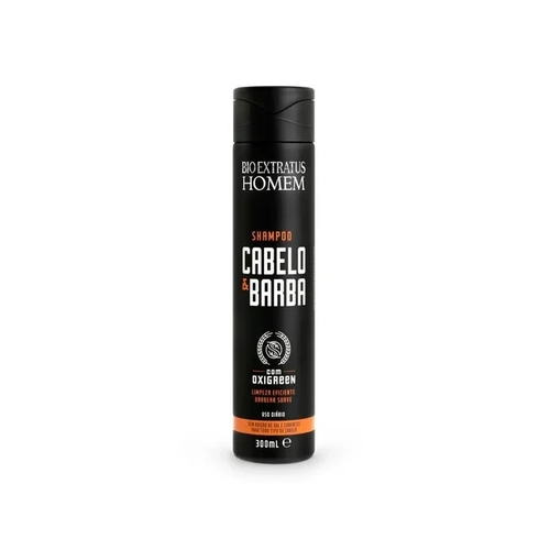 Shampoo Bio Extratus Cabelo e Barba Homem 300ml