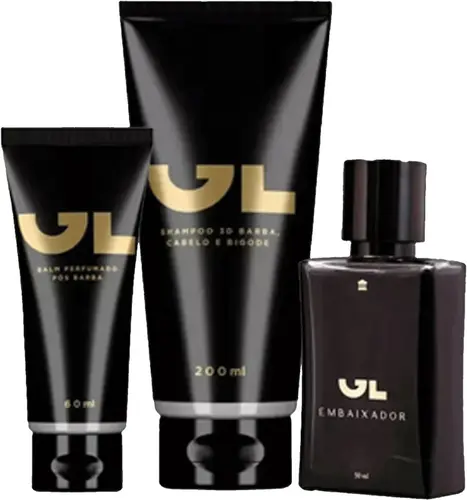 Kit Perfume Masculino Eau de Colônia Gusttavo Lima Embaixador 50ml+Shampoo