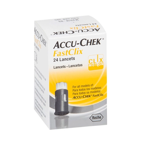 Accu Chek Fastclix 24 Lancetas
