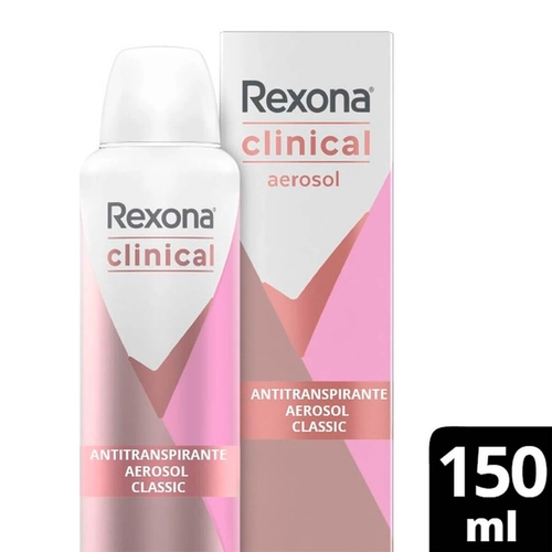 Desodorante Aerosol Rexona Clinical Classic 150ml