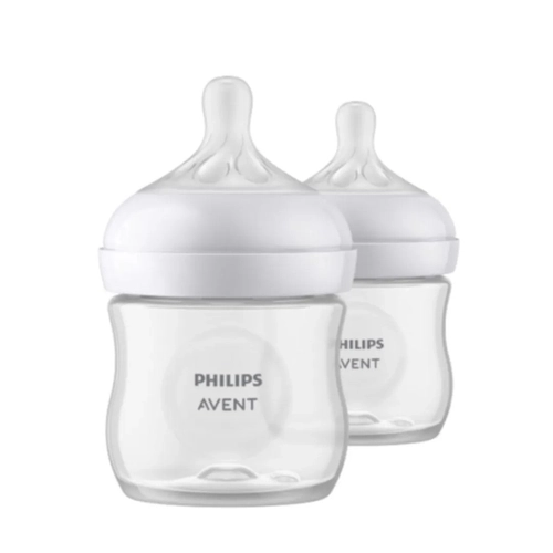 Kit Mamadeira Philips Avent Petala 0 Mes+ Transparente 2 Unidades 125ml