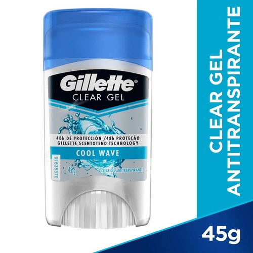 Desodorante Gel Gillette Clear Cool Wave 45G