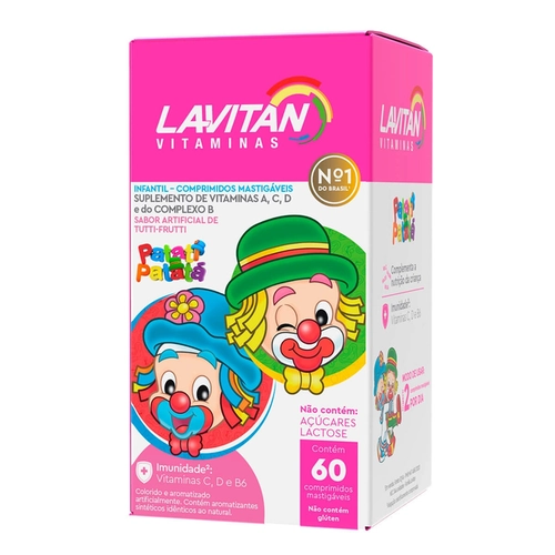 Lavitan Kids 60Cpr Mast Tuti Frutti
