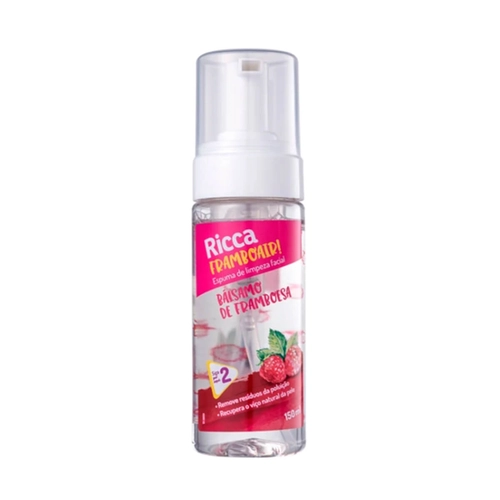 Espuma de Limpeza Facial Ricca 150ml