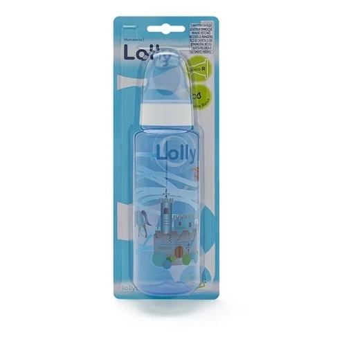 Mamadeira Lolly 240Ml Tip 1360 Redondo Azul
