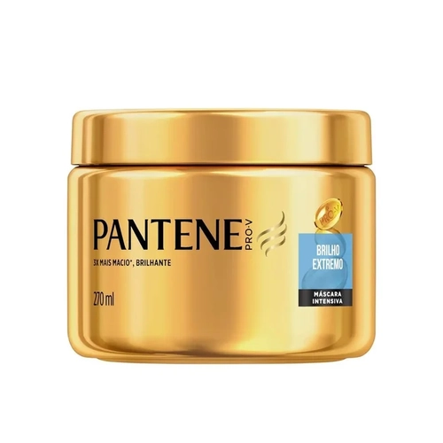 Máscara De Tratamento Nutritiva Capilar Pantene Brilho Extremo 270Ml