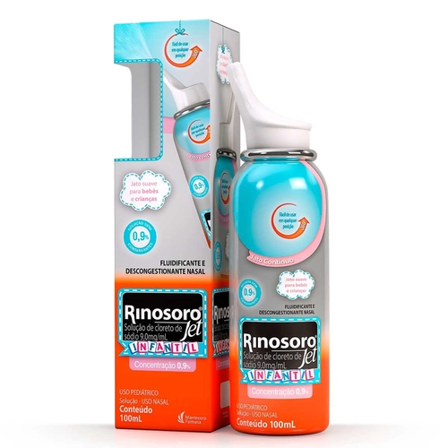 Rinosoro Jet Infantil 9,0Mg 100Ml