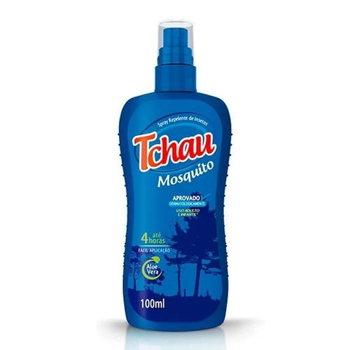 Repelente De Insetos Tchau Mosquito Spray 100ml