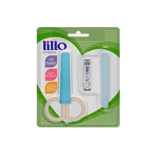 Kit Manicure Lillo Azul