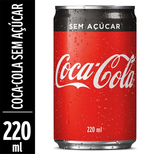 Coca Cola Zero Lata 220Ml