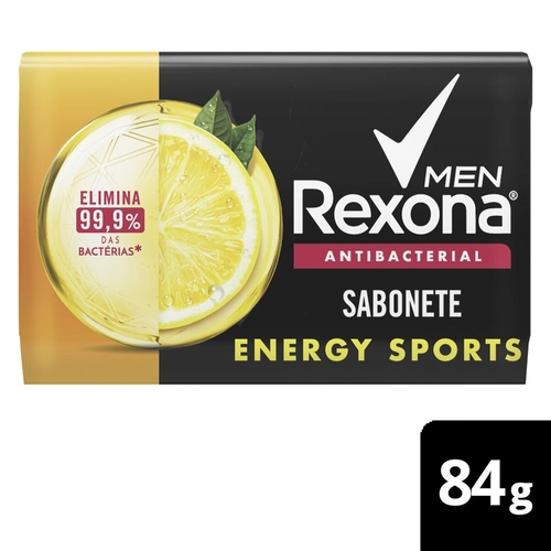 Sabonete em Barra Rexona Antibacterial Men Sport 84G