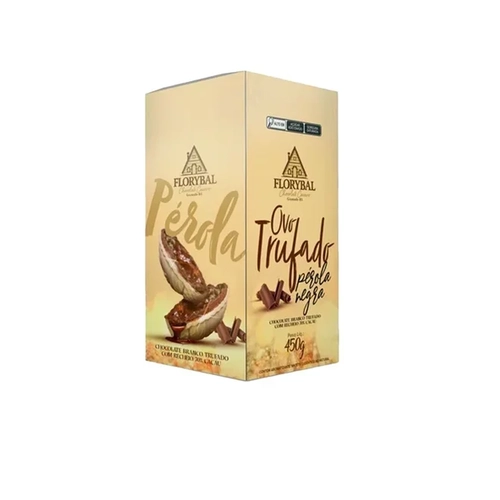 Ovo Florybal Trufado Perola Negra 450G