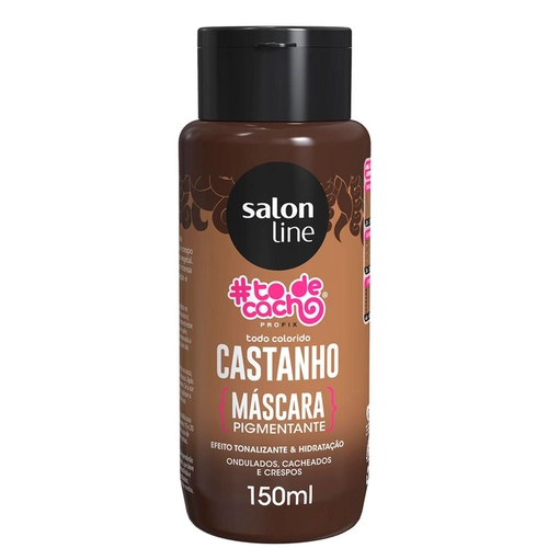Mascara Pigmentante Salon Line Todecacho Castanho 150Ml