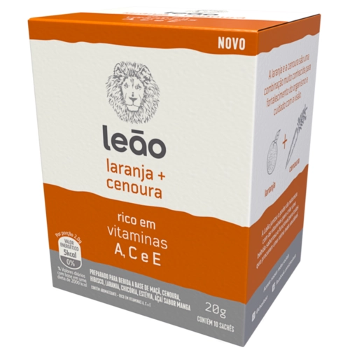 Cha Matte Leão Vitami Laran E Ceno 20G C/10Un