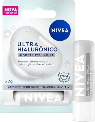 Hidratante Labial Nivea Ultra Hialurônico