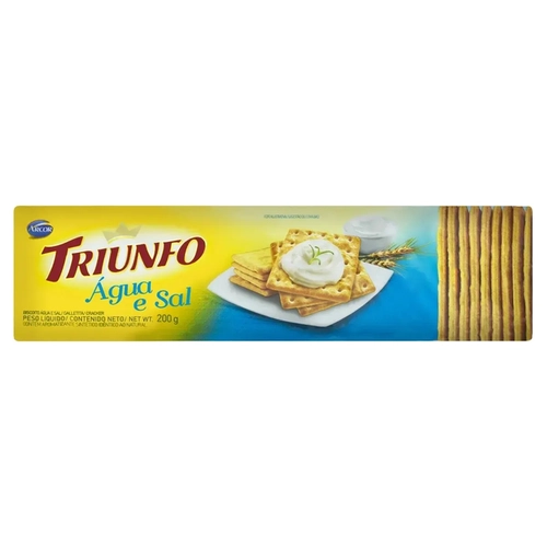 Biscoito Triunfo Água E Sal 164G