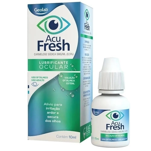 Acu Fresh 5Mg Solução Oftamilica 10Ml
