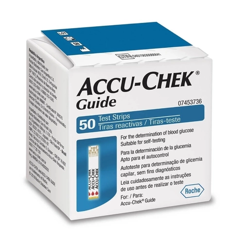Accu Chek Guide 50 Tiras
