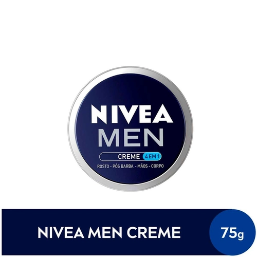 Creme Nivea Men 4 em 1 Rosto Pós Barba Mãos E Corpo 75G