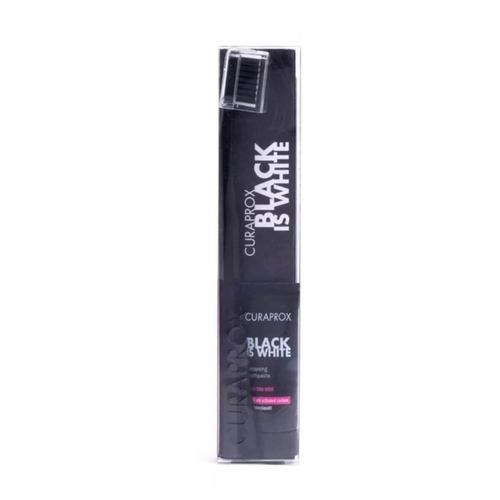 Escova Dental Cs5460B Com Creme Dental Black 8Ml Curaprox