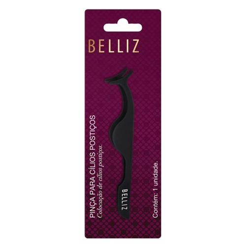 Pinça para Cílios Postiços Belliz Ref 1694