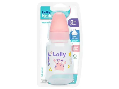 Mamadeira Lolly 160Ml Oceano 2162 Orto Rosa