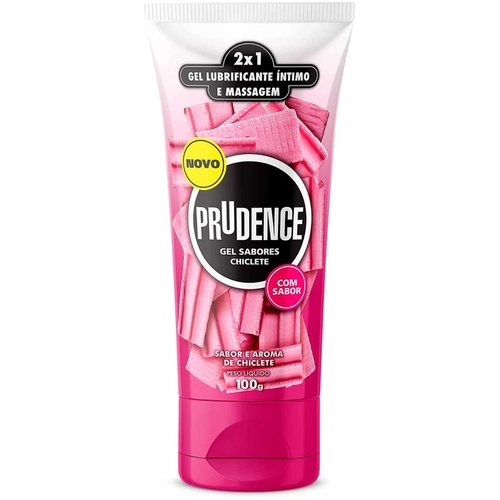 Gel Lubrificante Íntimo Prudence Chiclete 100G