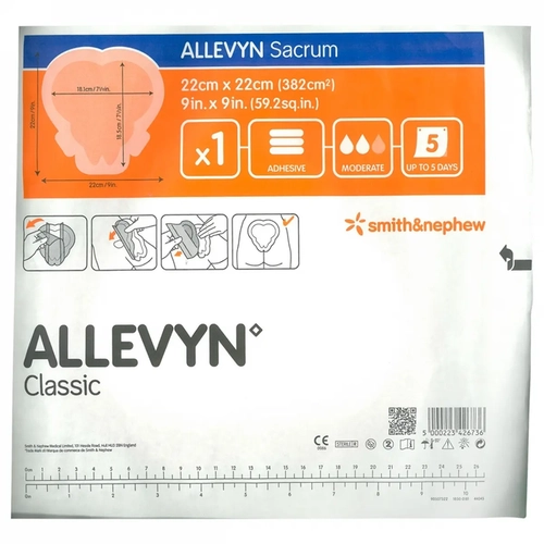 Curativo Allevyn Gentle B 17,5X17,5Cm 66800463