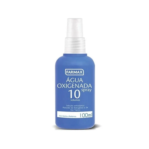 Agua Oxigenada 10Vol Farmax Spray 100Ml