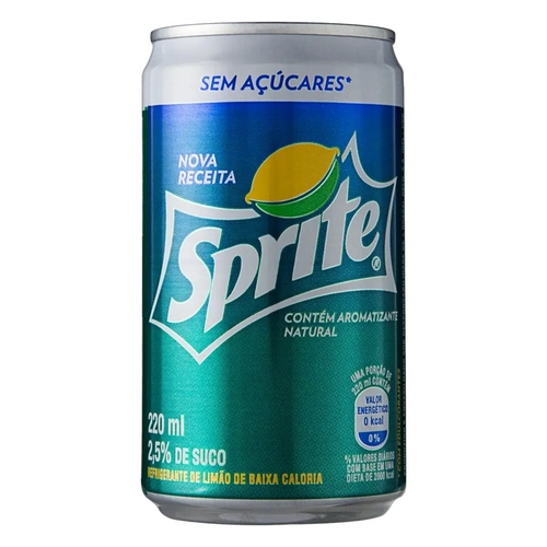 Sprite Zero Lata 220Ml
