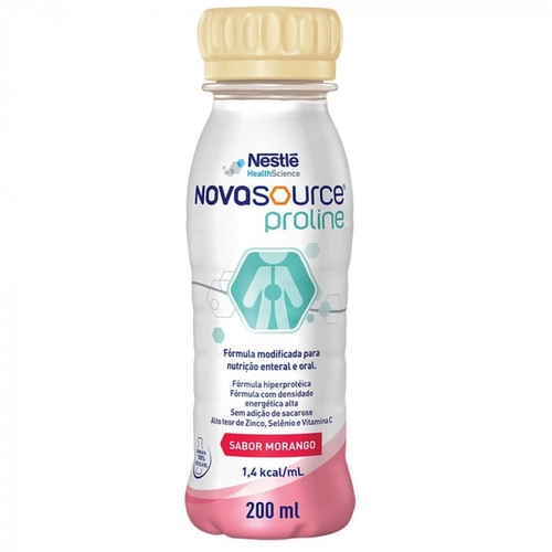 Novasource Proline Tetra Morango 200Ml